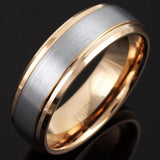 Tobias Band Ring | Silver-Tone and Rose-Gold-Tone — image 4