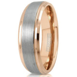 Tobias Band Ring | Silver-Tone and Rose-Gold-Tone — image 6