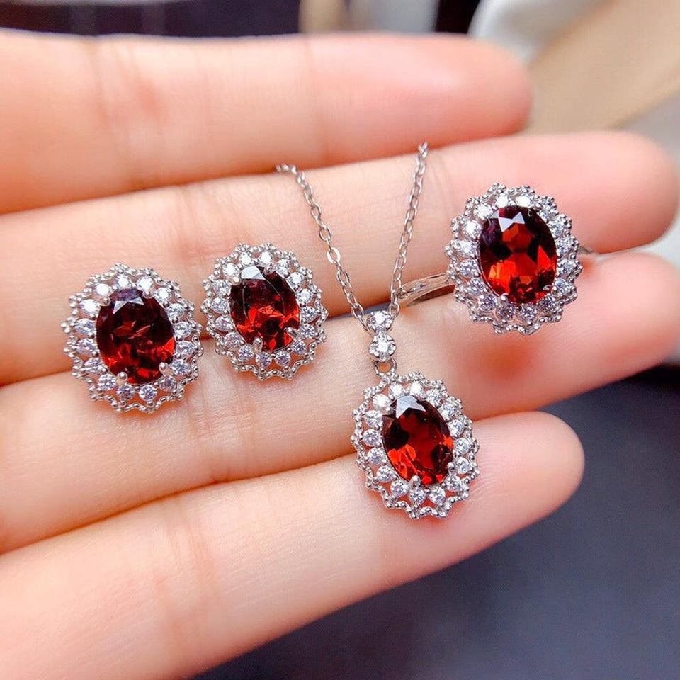 Alexandra Jewelry Set | Silver-Tone