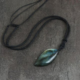 Lucy Shimmering Moonstone-Effect Necklace - image 6