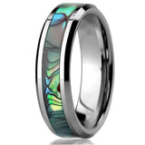 Anthony Iridescent Inlay Band Ring | Silver-Tone — image 13