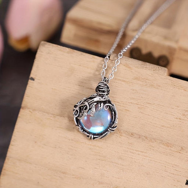 Bonnie Moonstone-Effect Necklace - image 3