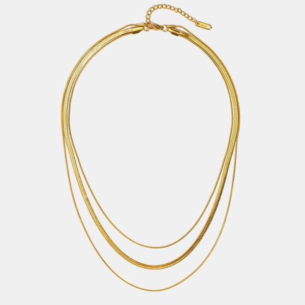 Katherine Layered Gold-Tone Necklace — image 4