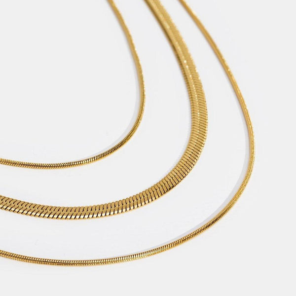 Katherine Layered Gold-Tone Necklace — image 5