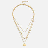 Winifred Layered Coin Necklace - image 4