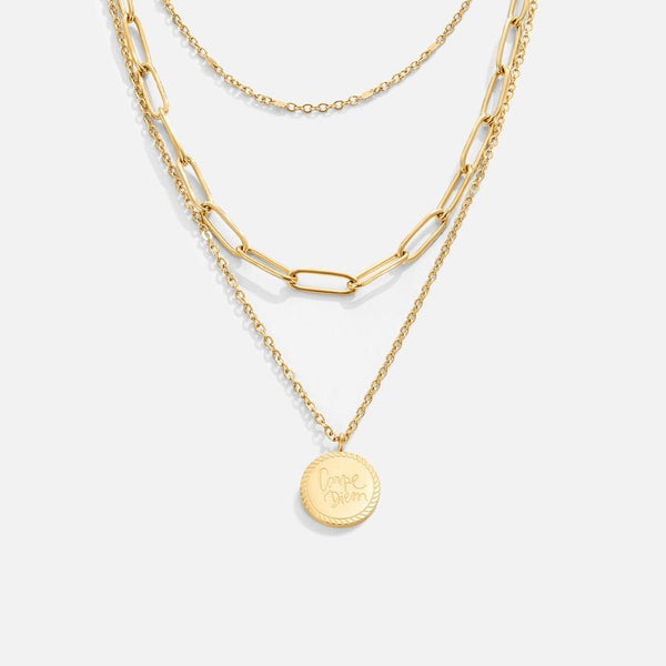 Winifred Layered Coin Necklace - image 1
