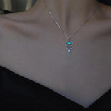 Imogen Dream Catcher Moon Necklace - image 4
