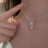 Lucinda Luminous Stone Dreamcatcher Necklace - image 2