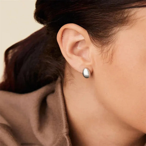 Magdalena Earrings — Silver-Tone — image 2