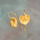Renata Leaf Earrings | Gold-Tone