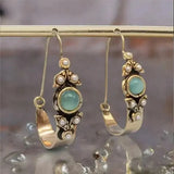 Eunice Boho Retro Pendant Earrings - image 4