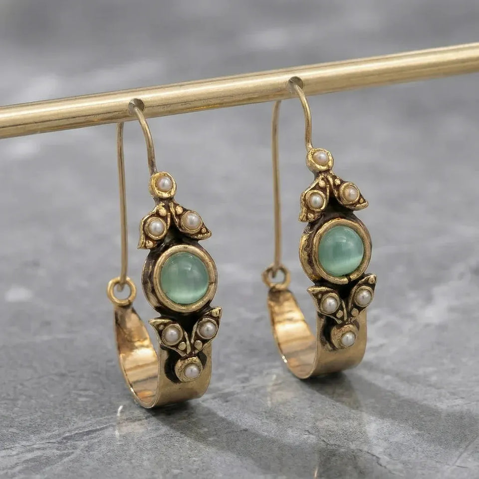 Eunice Boho Retro Pendant Earrings - image 1