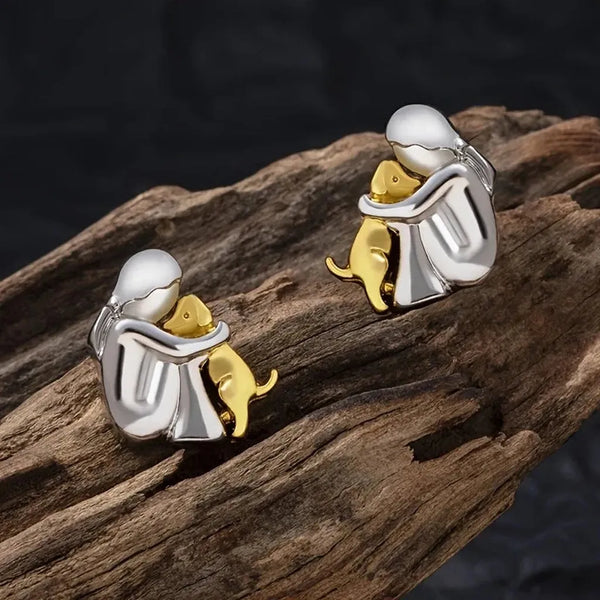 Audrey Earrings | Silver and Gold Tones — image 3