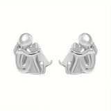 Audrey Earrings | Silver and Gold Tones — image 5