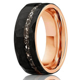 Gordon Faceted Black Band Ring - image 1