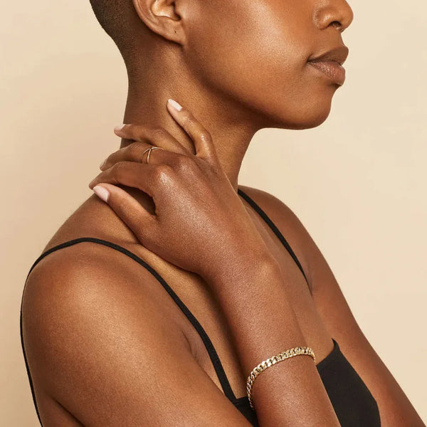 Rosalie Curb Chain Bracelet - image 2