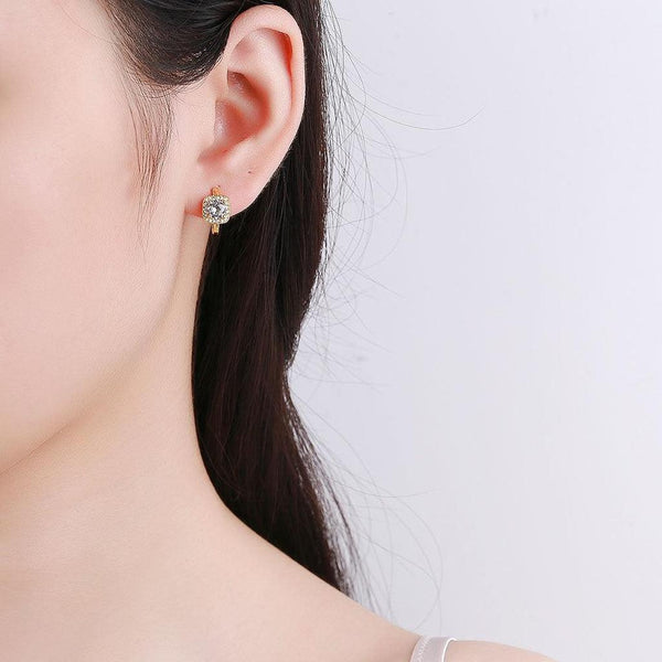 Rita Square Earrings - image 4
