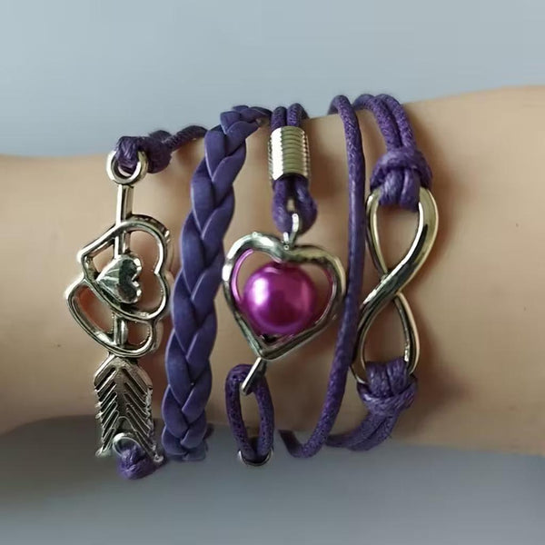 Ivy Retro Rosary-Style Bracelet - image 5