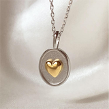 Dolores Retro Heart Necklace - image 2