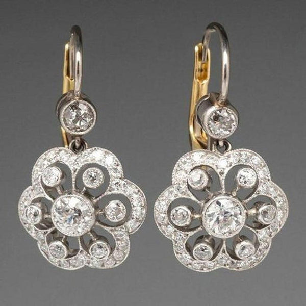 Bethany Retro Sparkle Earrings - image 1