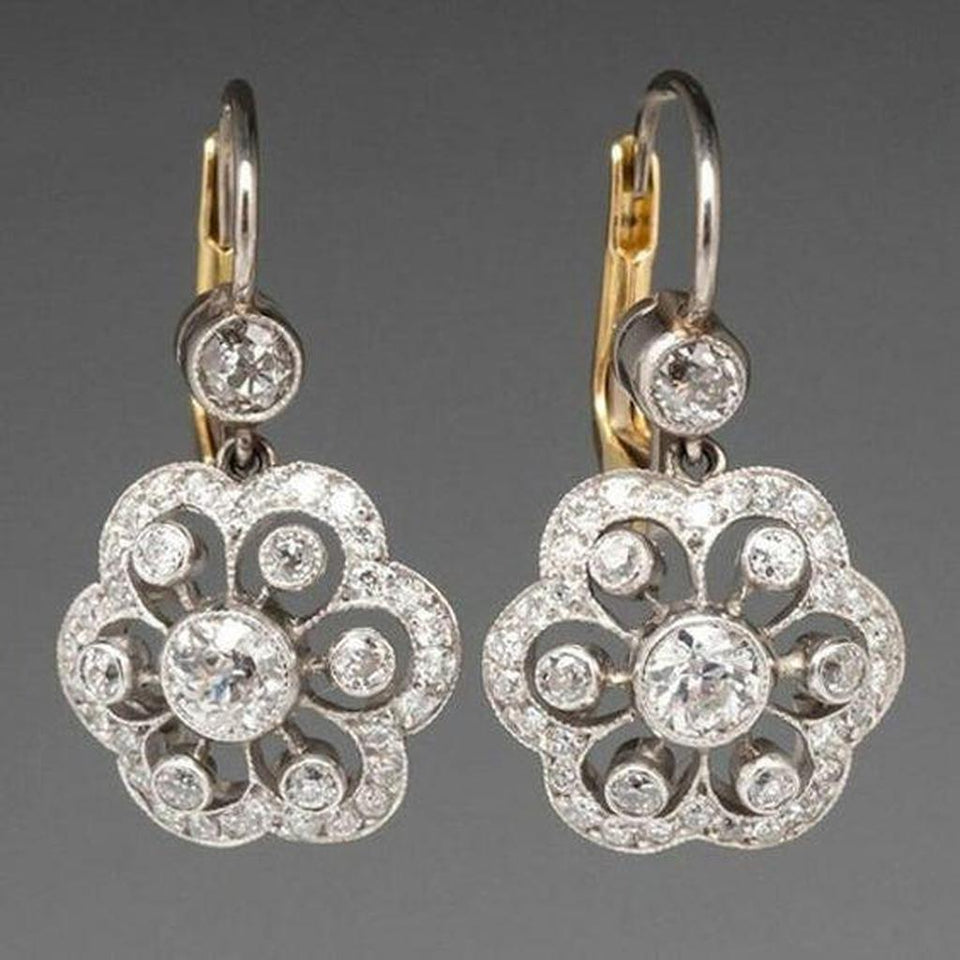 Bethany Retro Sparkle Earrings - image 1