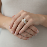 Albina Retro Ring Set - image 2