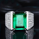 Ottilie Green Sparkle Ring - image 4