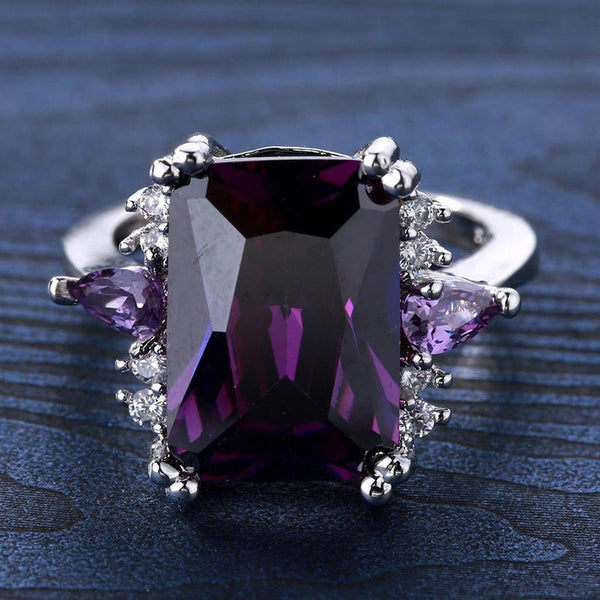 Nina Purple Ring - image 1