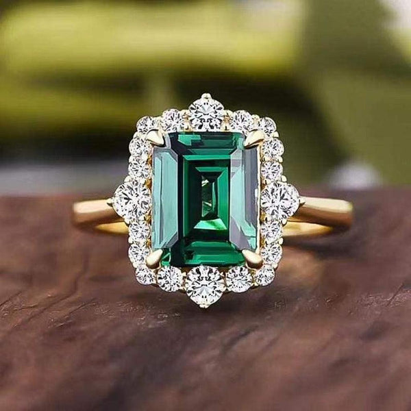Pauline Green Ring - image 2
