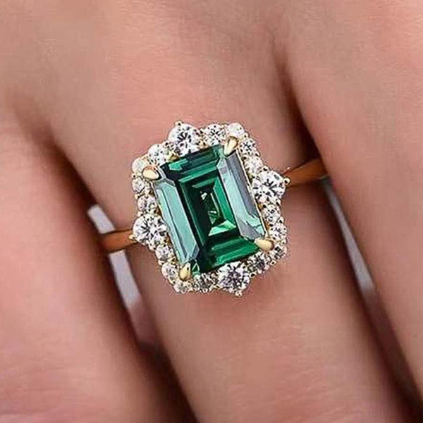 Pauline Green Ring - image 4