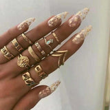Lena 8-12-Piece Ring Set | Size and Style Options - image 6