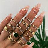 Lena 8-12-Piece Ring Set | Size and Style Options - image 8