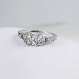 Marcella Center Stone Knot Ring - image 1