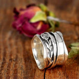 Amabel Floral Rings | Silver-Tone