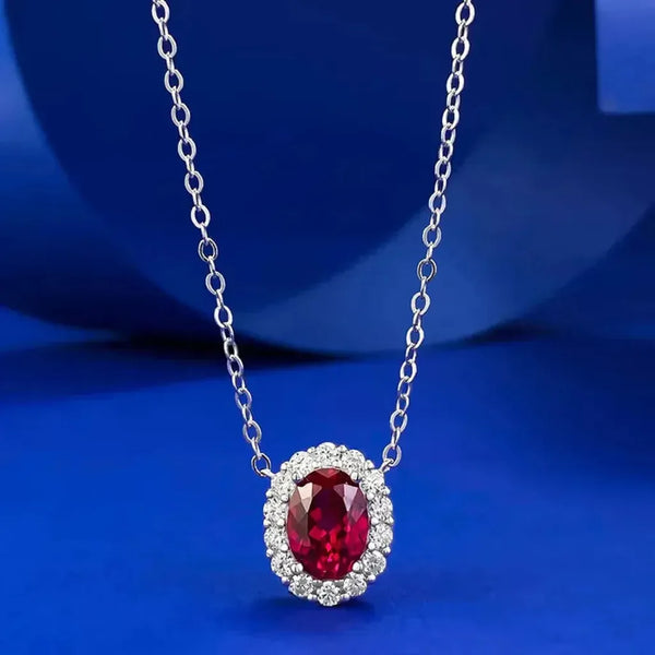 Ursula Red Sparkle Necklace - image 1