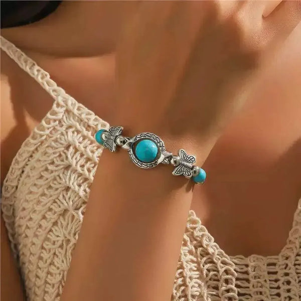 Pauline Butterfly Bracelet | Silver-Tone — image 3