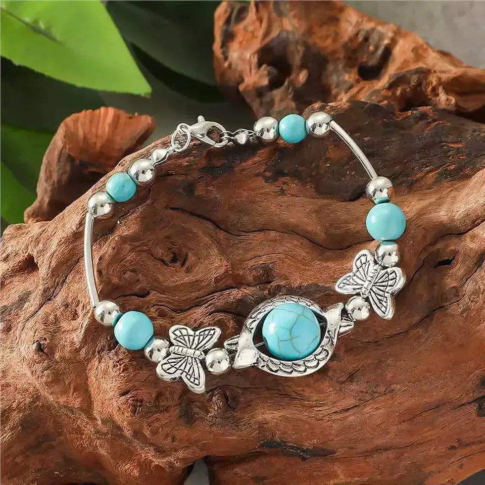 Pauline Butterfly Bracelet | Silver-Tone