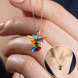 Aurelia Swallow Necklace and Earring Set - image 5