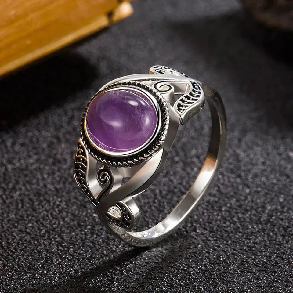 Ingrid Purple Ring - image 1