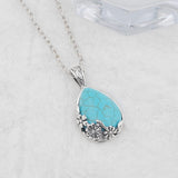 Felicity Ornament Pendant Necklace | Silver-Tone — image 3