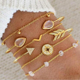 Nella Shimmering Bracelet Set - image 8