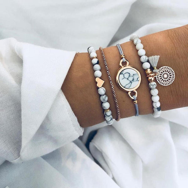 Nella Shimmering Bracelet Set - image 1