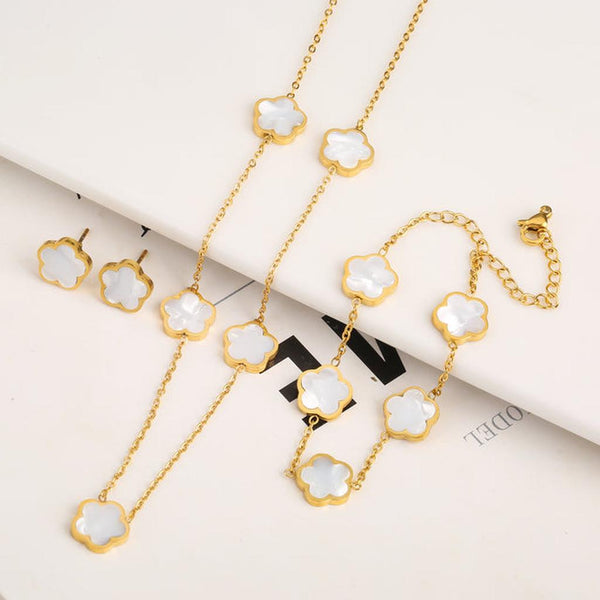 Claudia Tree Motif Jewelry Set - image 2