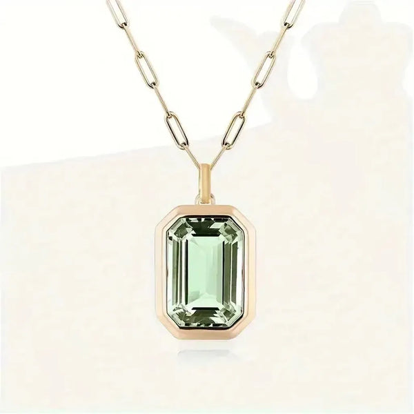 Sylvia Green Accent Necklace - image 1