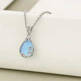 Rosina Moonstone-Effect Necklace - image 2