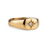 Lucas Star Crest Ring — Gold-Tone — image 2