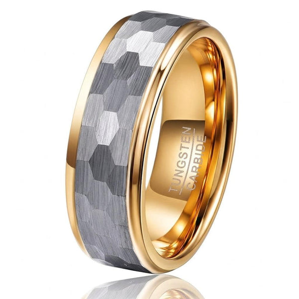 Christopher Band Ring | Gold-Tone and Silver-Tone
