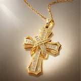 Grace Cross Pendant | Gold-Tone — image 2