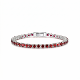 Charlotte Tennis Bracelet | Silver-Tone — image 2