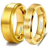Bernard Brushed Band Ring | Gold-Tone — image 7